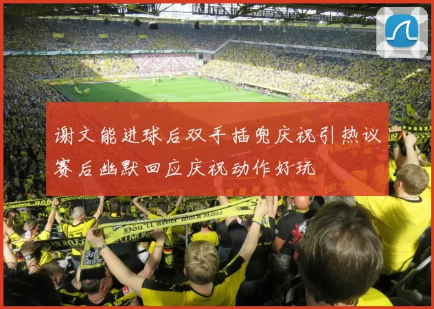 谢文能进球后双手插兜庆祝引热议赛后幽默回应庆祝动作好玩